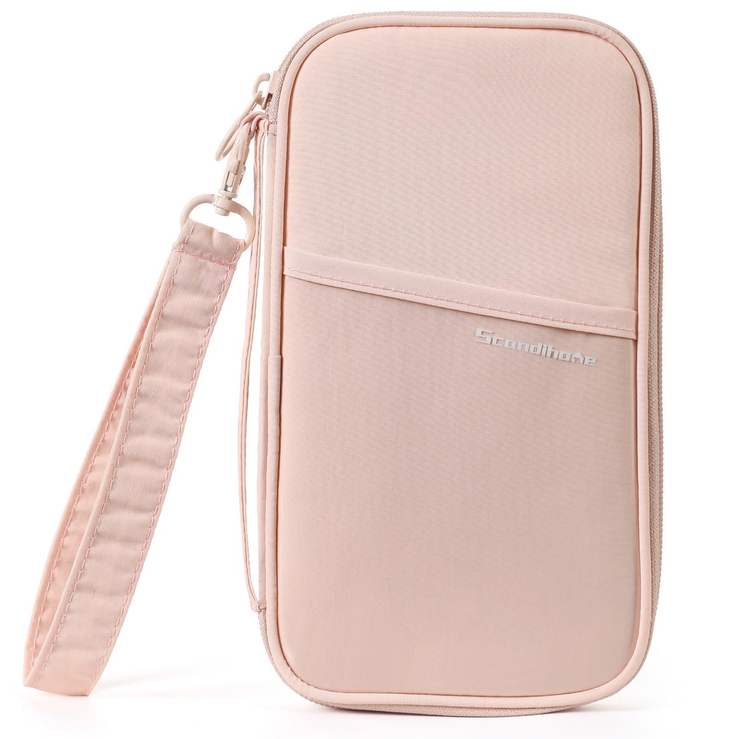 SEPWIK Travel Passport Wallet RFID Family Passport Holder with Hand Strap, Waterproof Travel Document Organizer for Credit Card, Boarding Pass, ID, Money, Flight Tickets Scandihome Series
