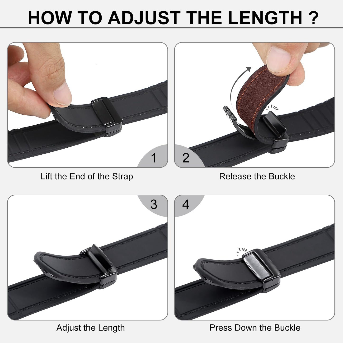 WestEagle Magnetic Leather Bands Compatible with Apple Watch 49mm 46mm 45mm 44mm 42mm(S3/2/1) for Men Women, Genuine Leather with Magnetic Buckle for iWatch Ultra1/2/3 Series SE11/10/9/8/7/6/5/4/3/2/1