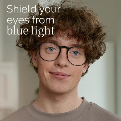 IBOANN Blue Light Glasses for Woman/Men, Fashion Blue Light Glasses Men, Fake Glasses for Computer Eye Strain
