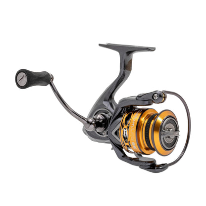 Lew’s Custom Lite 200 SS Spinning Fishing Reel, Size 200 Reel, 10+1 Bearings, 6.2:1 Gear Ratio, Tanso Tech Frame, Shallow Spool, Aluminum Speed Gears, Hybrid Carbon Drag, Reversible Retrieve, Gray