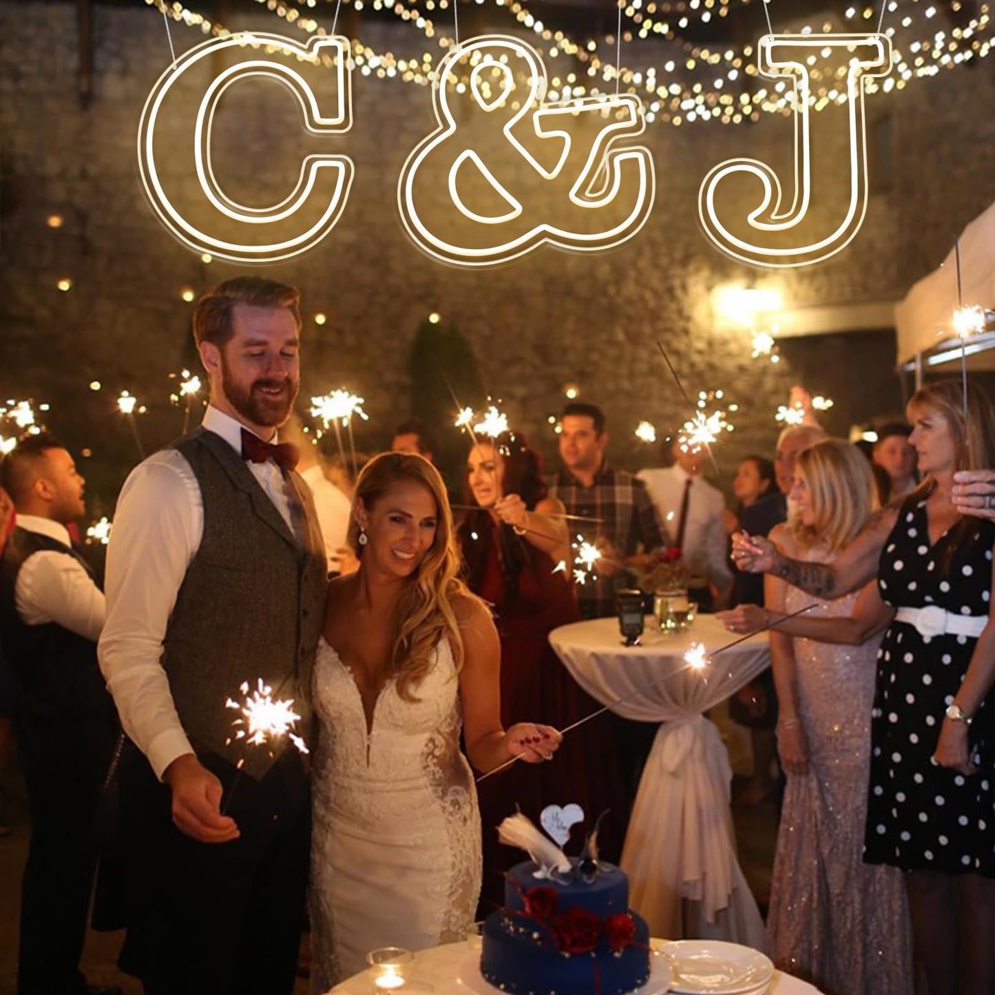 RumonZS Light Up Letters & LED Letters Lights Neon Sign 26 Alphabet 12.2"Decorative Lighted Alphabet for Wedding Party Birthday Bar Christmas Home Decor Letter Lights (Warm White)