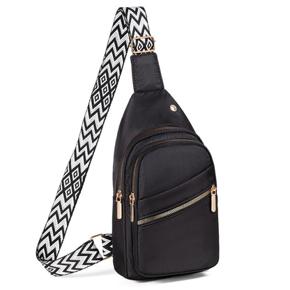 Crossbody Sling Bag Small Sling Backpack, Cross Body Bag Chest Bag for Women Men Travel Hiking Daypack