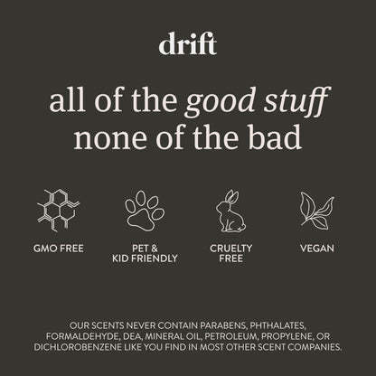 Drift Car Air Freshener - Wood Air Freshener - Car Odor Eliminator - Teak Scent Starter Kit
