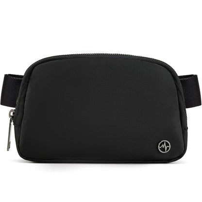 Pander Cross Body Fanny Pack for Women, Fashion Waist Packs, Crossbody Bags, Belt Bag with Adjustable Strap (Black)
