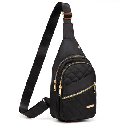Crossbody Sling Bag Small Sling Backpack, Cross Body Bag Chest Bag for Women Men Travel Hiking Daypack