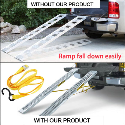 scottchen PRO Replacement Ramp Safety Strap for ATV Loading 2pack