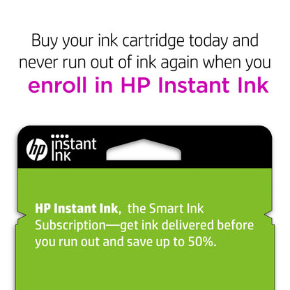 HP 902XL Black High-yield Ink Cartridge for HP Printers | Works with Printer Series: OfficeJet 6954, 6958, 6962, OfficeJet Pro 6968, 6975,, 6978 | Eligible for Instant Ink | T6M14AN