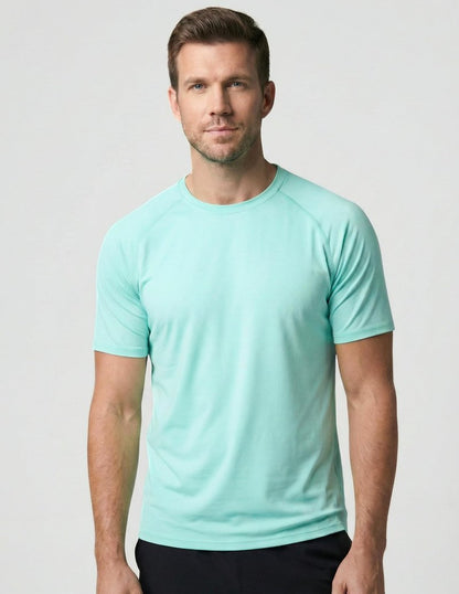5 Pack Men’s Active Quick Dry Crew Neck T Shirts | Athletic Running Gym Workout Short Sleeve Tee Tops Bulk (Set 8, 3X-Large)