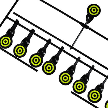 KNINE OUTDOORS 8 Targets Air Gun Pellet BB Gun Resetting Target, Rated for .22 .177 Caliber