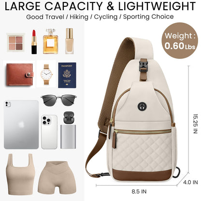 Small Crossbody Purses Bags for Women Men Travel, Chest Sling Bag Women Casual Cross Body Bag for Woman Sling Backpack