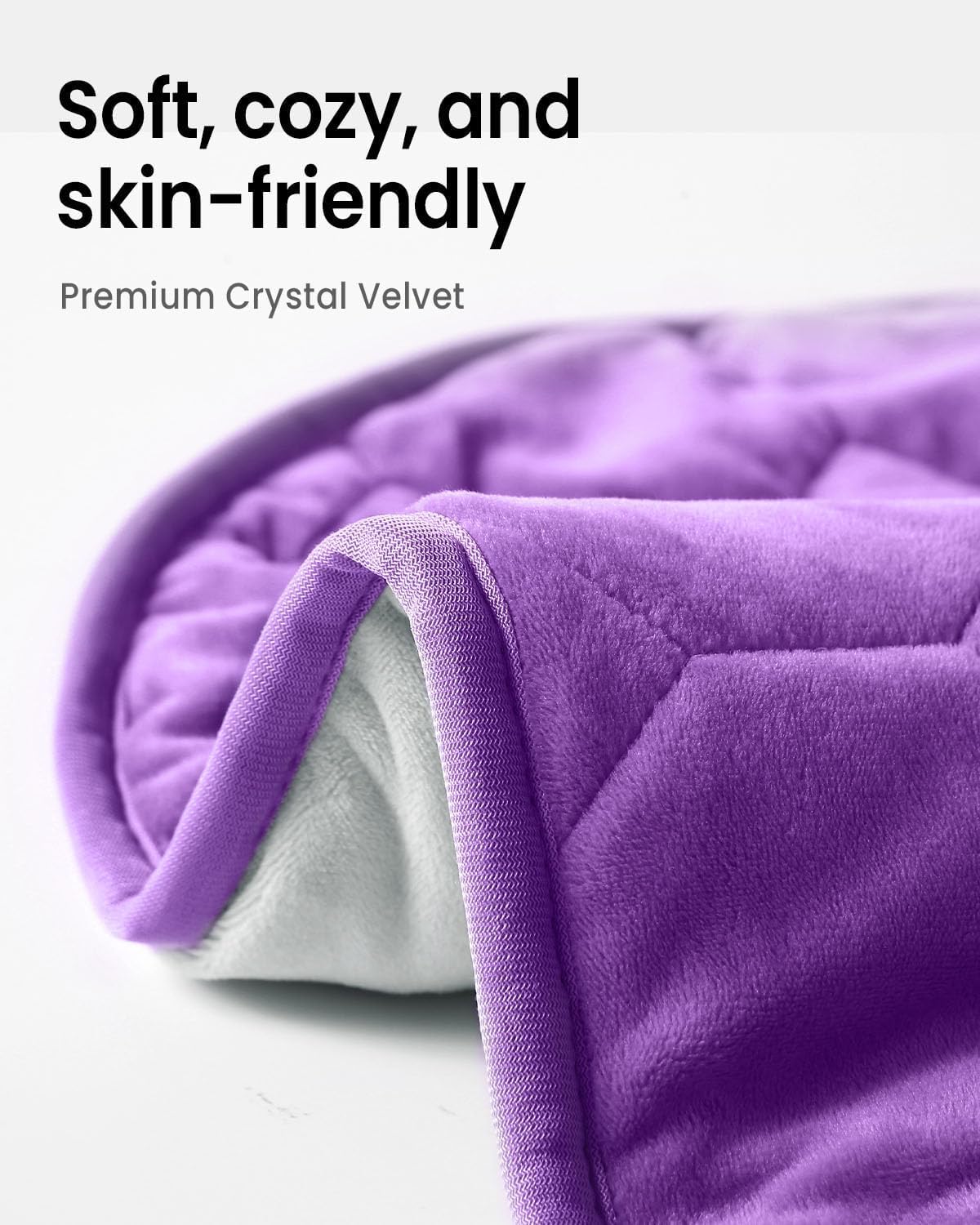 immtree Weighted Heating Pad for Deeper Pain Relief, 7lbs XXXL Size(29x24) with Fast Heat Technology, Heated Blankets for Adults, Relief for Back and Shoulder and Knee