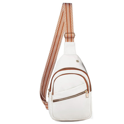 Crossbody Sling Bag Small Sling Backpack, Cross Body Bag Chest Bag for Women Men Travel Hiking Daypack