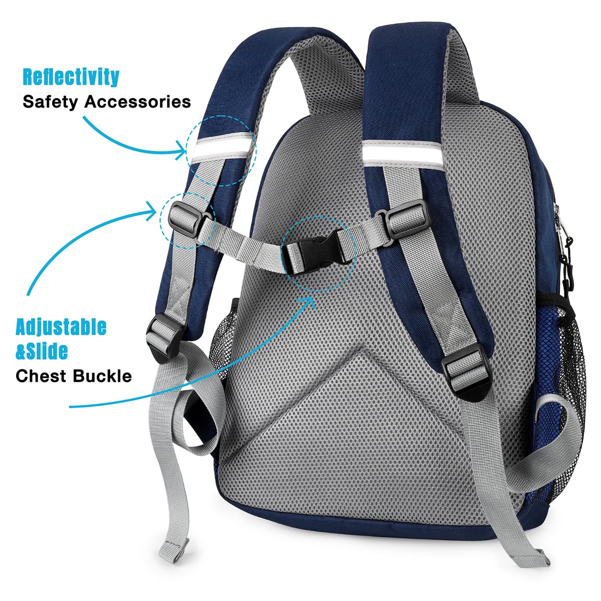 STEAMEDBUN Kids Backpack for Boys,Kindergarten Backpack for Toddler Boys Age 3-6