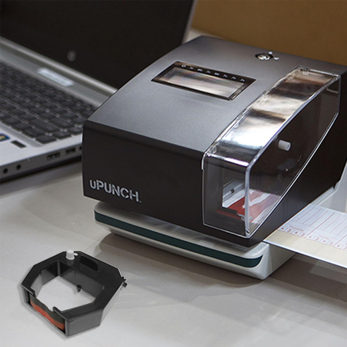 uPunch One Time Clock and Date Stamp Ribbon Cartridge CR1000