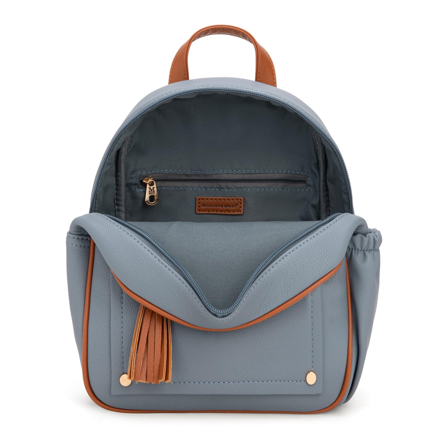 Montana West Mini Backpack Purse for Women Anti Theft Backpacks with Secured Zipper and Tassel