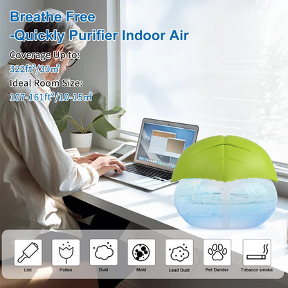 air Washer Aroma Diffuser, Essential Oils Aroma Fresher for Home, Office, Bedroom, Warehouse, Gift(White)