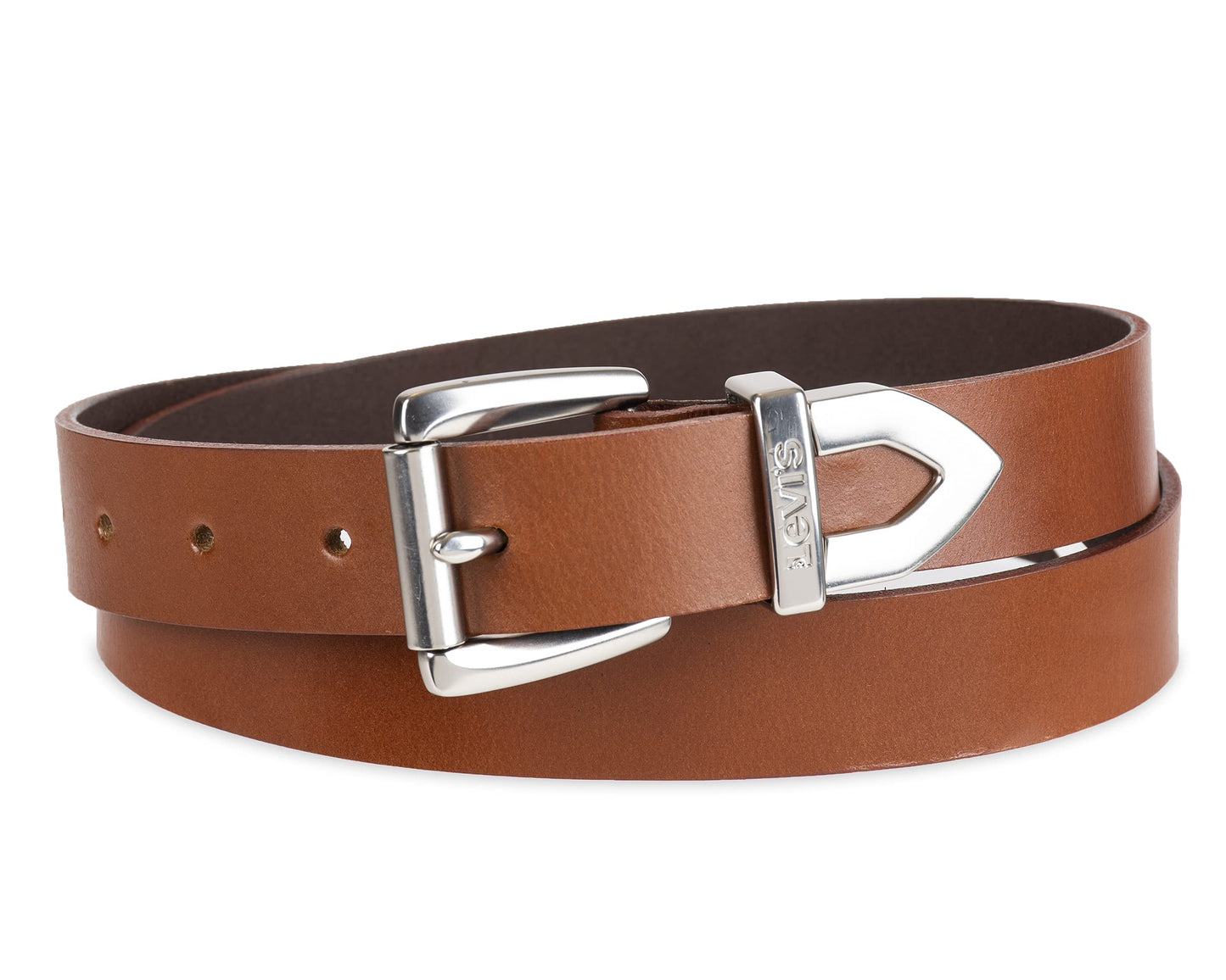 Levi's Women's Roller Buckle Casual Belt, Tan Classic, 1X