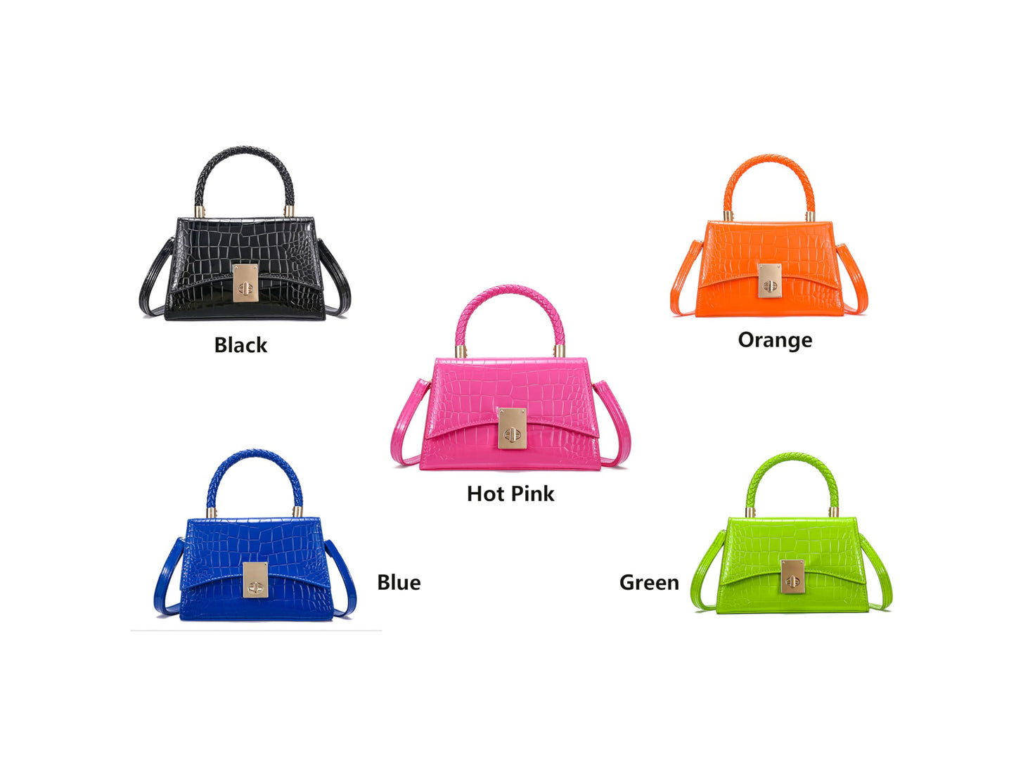 JHVYF Women Small Crossbody Bags Shoulder Bag Classic Satchel Handbags Ladies Cute Purses Satchels bag mini purse Black