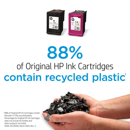 HP 67XL Tri-color High-yield Ink Cartridge for HP Printers | Works with Printer Series: DeskJet 1255, 2700, 4100; ENVY 6000, 6400 | Eligible for Instant Ink | 3YM58AN