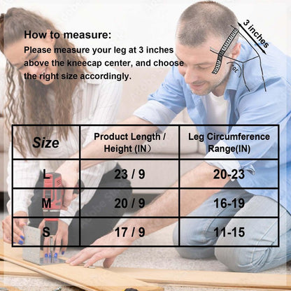 JYBTAA Knee Pads for Men Women Work, Gardening Kneeling Pad for Cleaning Floors, Cushion Kneepads for Flooring Crawling Painting Weeding, Concrete Kneepads for Adult and Elderly, Black M (1 pair)