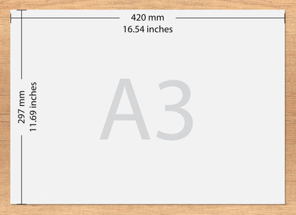 A3 Desk pad, 50 Sheets per pad, FSC Paper