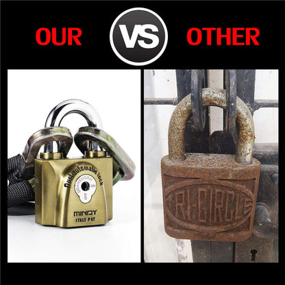 Mindy 60mm Heavy Duty Waterproof Keyed Padlock with 4 Keys