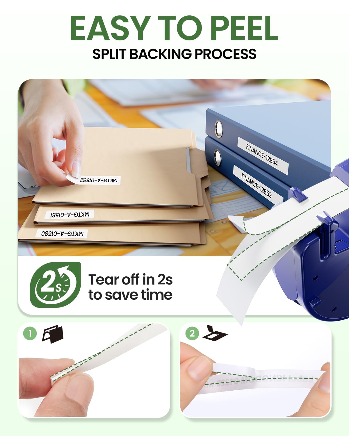 Compatible with Dymo Letratag Refills White Paper Label Maker Tape Replacement for Dymo Label Maker Refills 12mm x 4m (1/2" x 13') for LT-100H 100T Plus 200B, 5-Pack Label KINGDOM 91330 Refills