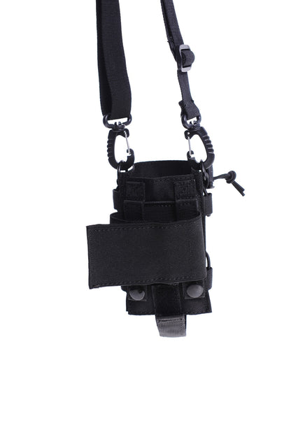 Seibertron Unisex Tactical Durable UV Resistant H2O Carrier/Bottle Holder MOLLE Compatible Water Bottle Pouch Black