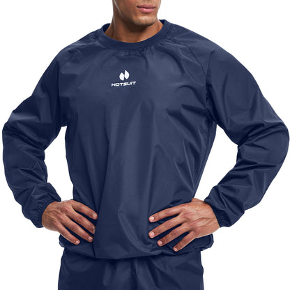HOTSUIT Sauna Suit Men Anti Rip Sweat Suits Gym Boxing Workout Jackets