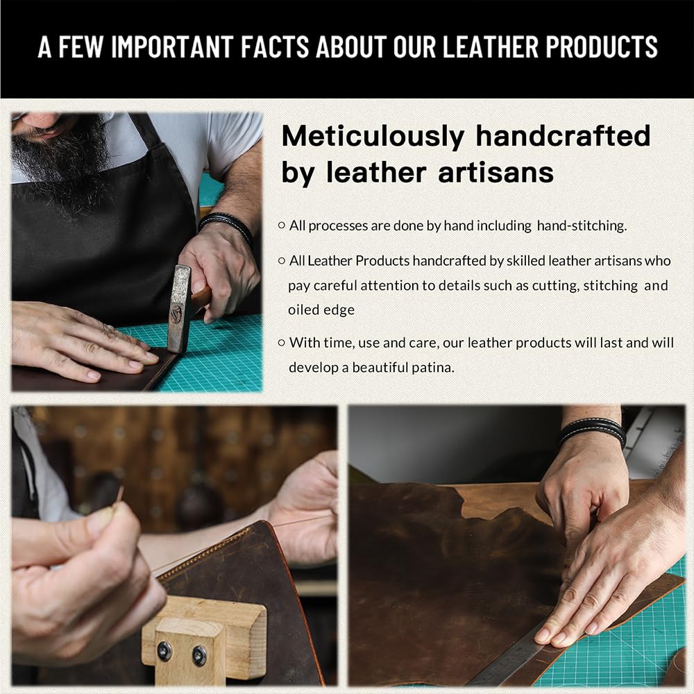 CONTACTS Full Grain Leather Watch Case Cufflink Box with Pad Tie Case Travel Multifunction Jewelry Accessories Organizer Storage Roll