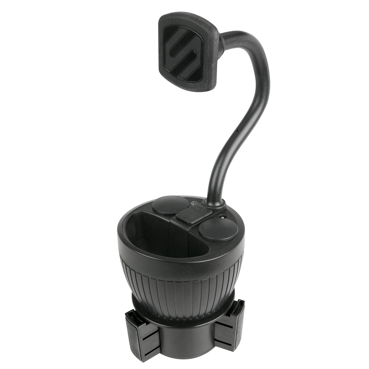 Scosche MAGWDM MagicMount Magnetic Car Phone Holder - Strong Magnet Mount for iPhone and Android - Secure Magnetic Cell Phone Mount for Window/Dash - Universal 360° Adjustable Mobile Cellphone Holder