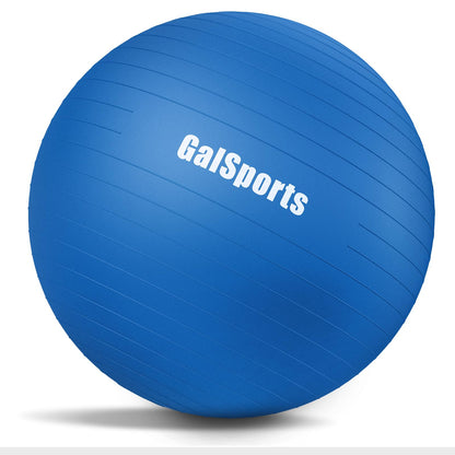 GalSports Anti-Burst Slip Resistant Stability Ball - Swiss Ball for Home Gym & Physical Therapy
