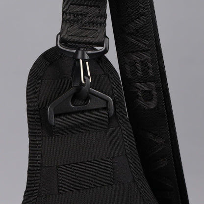 WOLFpak 9L Tactical Sling Bag (Alpha Black) Concealed Carry CCW Backpack |Military Crossbody EDC Daypack Molle Chest Shoulder Pack for Hiking, Travel, Work |