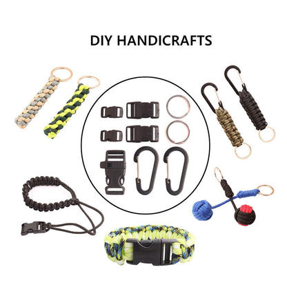GeGeDa Paracord 550 Bracelets Kit 20 Feet Each Rope for Making Bracelets