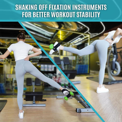 Dumbbell Foot Attachment for Leg Workout, Dumbbell Attachment Straps, Tibialis Trainer, Ankle Straps for Dumbbells, Dumbbells Foot Strap for Weight Lifting,Shin Splint,Hamstring Curls,Leg extensions