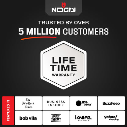 NoCry Premium Cut Resistant Gloves Food Grade — Level 5 Protection; Ambidextrous; Machine Washable; Superior Comfort and Dexterity; Lightweight; Complimentary eBook