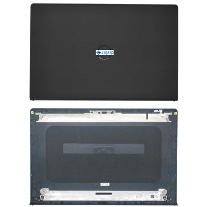 Jxjslp Replacement LCD Back Cover Top Case Lid Front Bezel Frame with Hinges for DELL Inspiron 15 3510 3511 3515 Series Laptop 0WPN8 00WPN8 9WC73 09WC73 AP3LE000901 Black