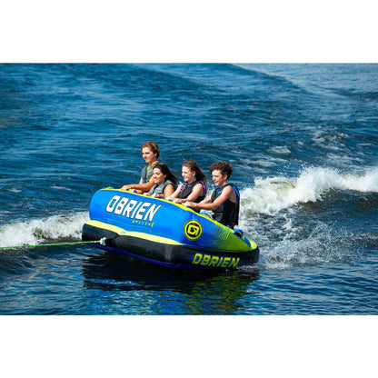 O'Brien Baller Soft Top 4-Person Towable Tube with Back Rest