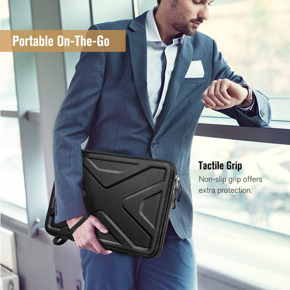 SITHON Hard Shell Laptop Sleeve Case for 15.6 Inch Acer Aspire 1/3/5/7, 15.6" ASUS VivoBook/Lenovo IdeaPad L3 and Other 15.6 inch HP Dell Samsung Laptop Chromebook, Shock Absorption Computer Bag