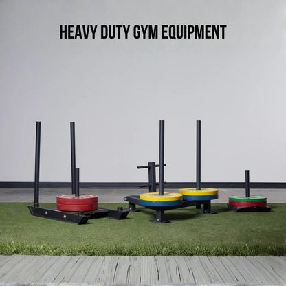Rep Pull Sled - Adjustable Weight Pull Sled for Conditioning and Weight Training