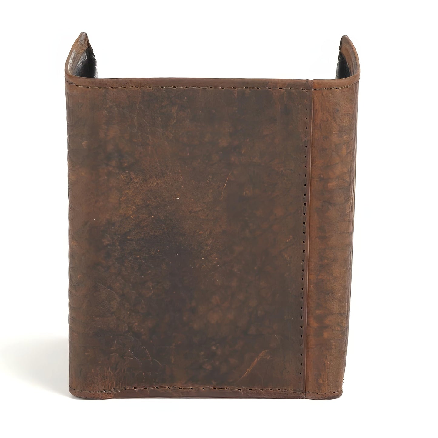 ARIAT Trifold Wallet Emboss Corner Logo Brown One Size