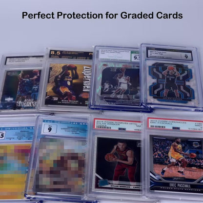 Resealable Graded Card Sleeves - Exact Fit for PSA, CSG, CGC | 1000 Pack