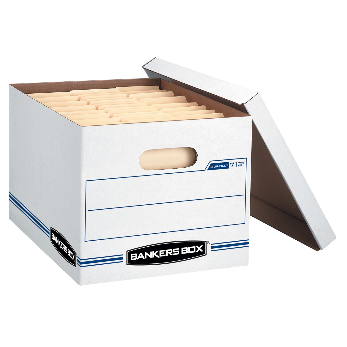 Bankers Box 30-Pack Basic Duty File Storage Boxes with Lids, Letter/Legal, Stor, (0071304)
