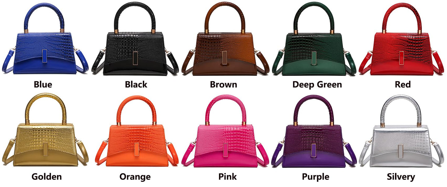 JHVYF Women Small Crossbody Bags Shoulder Bag Classic Satchel Handbags Ladies Cute Purses Satchels bag mini purse for women Brown