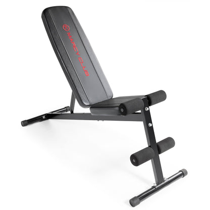Marcy Multi-Position Adjustable Utility Bench for Home Gym Weightlifting and Strength Training