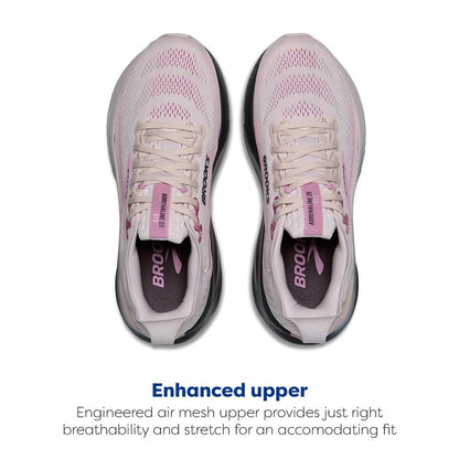 Brooks Women’s Adrenaline GTS 25 Supportive Running & Walking Shoe - Mauve/Ebony/Pink - 10 Medium