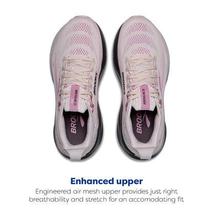 Brooks Women’s Adrenaline GTS 25 Supportive Running & Walking Shoe - Mauve/Ebony/Pink - 11.5 Medium