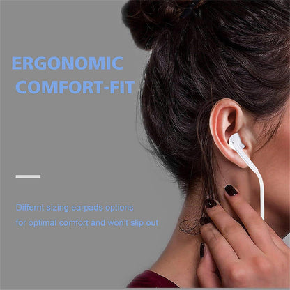 2 Pack-USB C Headphones for iPhone 17/16/15, Type C Earbuds Wired Earbuds with Microphone & Remote Control Noise Cancelling Earphones, Compatible with iPhone 17/16/15 Pro Max, iPad, Most USB C Jack
