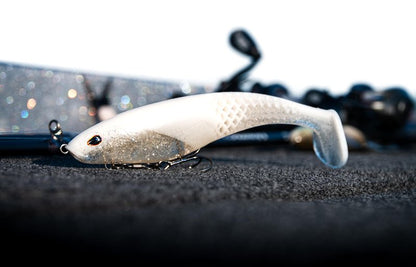 Berkley PowerBait® CullShad Fishing Bait, HD Rainbow Trout, 6 in, Soft Swimbait, Equipped with Fusion19TM Hook, Smart Weighting System