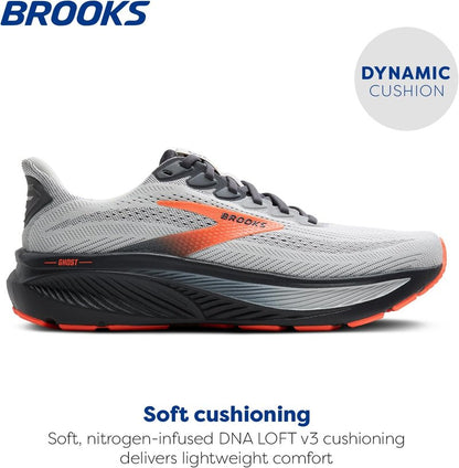 Brooks Men's Ghost 17 Running Shoes - Lightweight, Neutral Cushioning | Perfect for All Distances